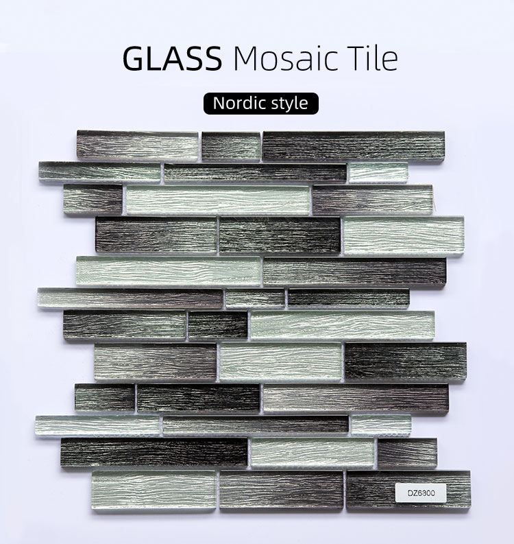  30x30cm glass mosaic tile for bathroom wall