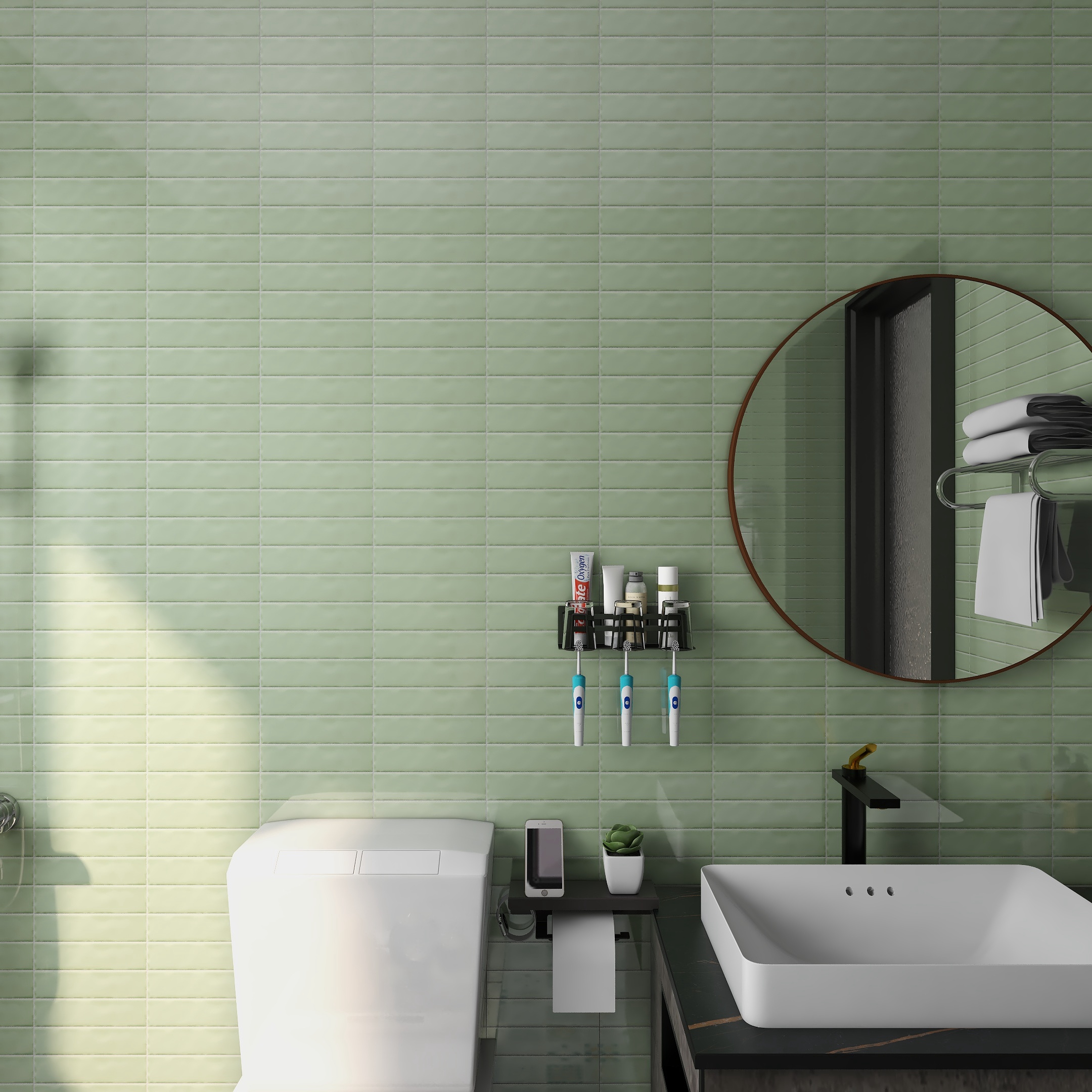 50x200mm Glazed Interior Bathroom and Kitchen Ceramic Wall Tile