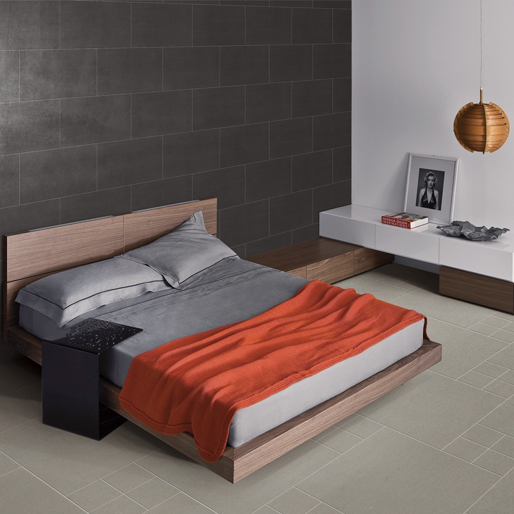 Bedroom 60x60cm 24x24 Inch Floor Tiles Line Stone Polished Porcelain Tiles