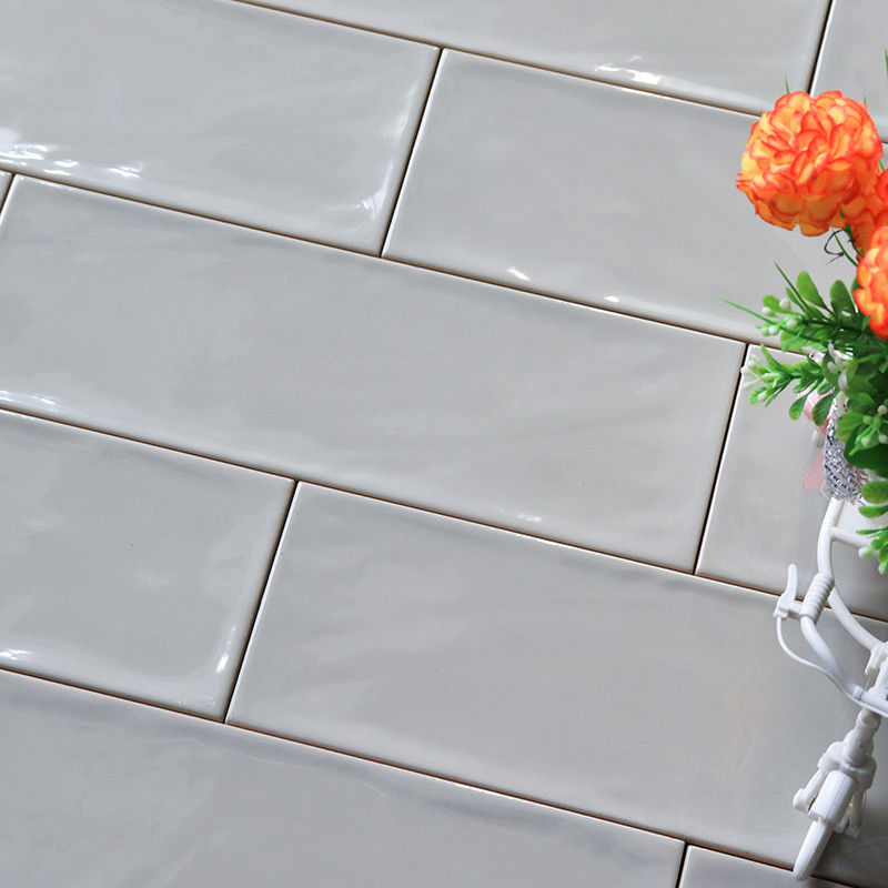 10x30 Glossy Modern Decorative Wall Tiles For Kitchen Backsplash Antibacterial