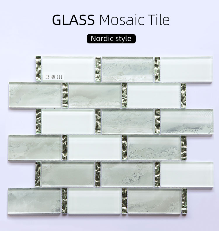 Ceramic Mosaic Tile Colorful Glass Mosaic for Swimming Pool