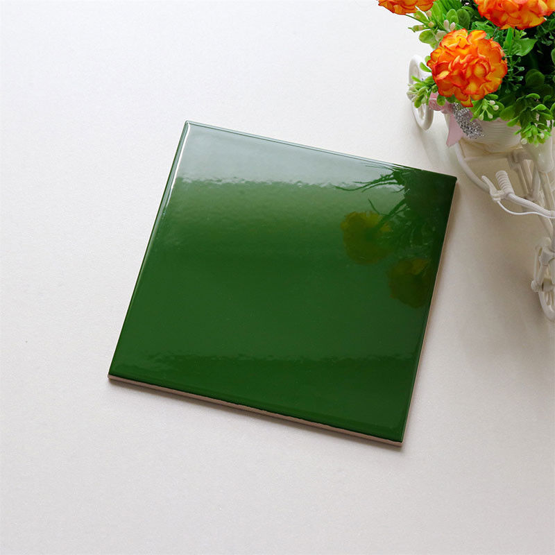 Green Ceramic Tiles Beautiful Decorative Ceramic Wall Tile For Indoor And Outdoor Decoration