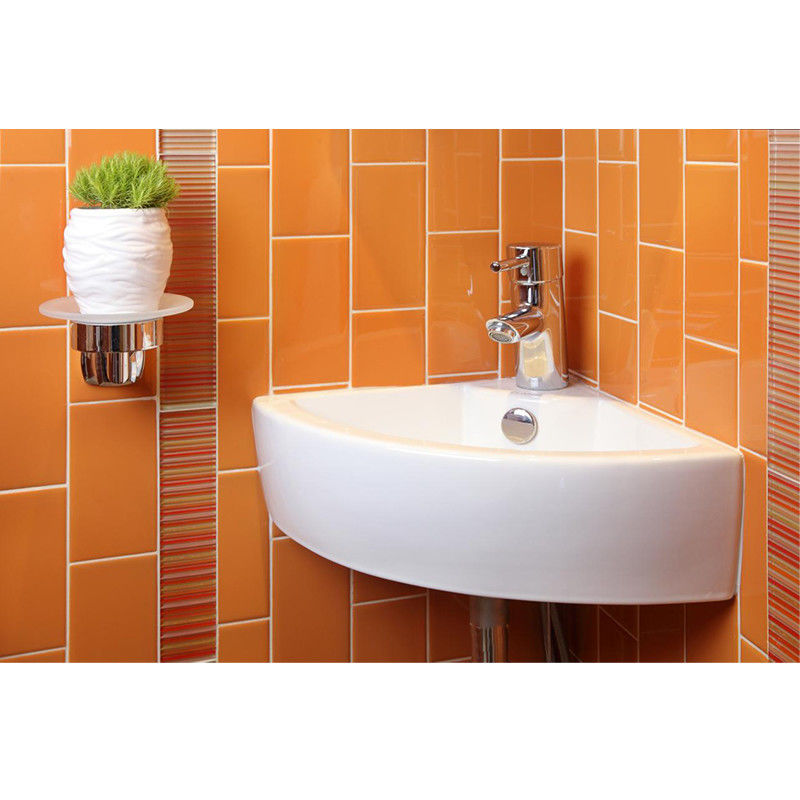 Orange 4x8 Modern Kitchen Wall Tiles 10x20cm Standard Bathroom Ceramic Tile