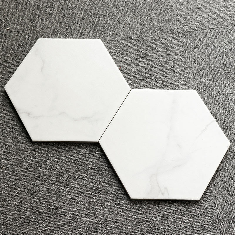 Backsplash Hexagon Shaped Ceramic Tiles 200x230 Coloured Hexagonal Tiles